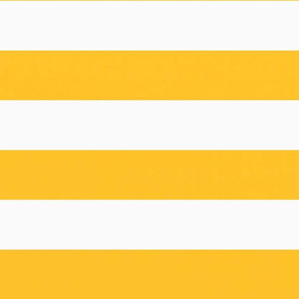 Balkon-Sichtschutz Gelb und Weiß Gestreift 120x700 cm