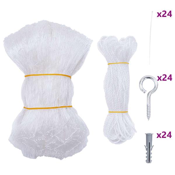 Katzennetz Transparent 8x3 m Nylon