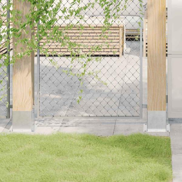 ARDEBO.de - Pfostenträger Quadratisch 12 Stk. 141x141 mm Stahl Verzinkt