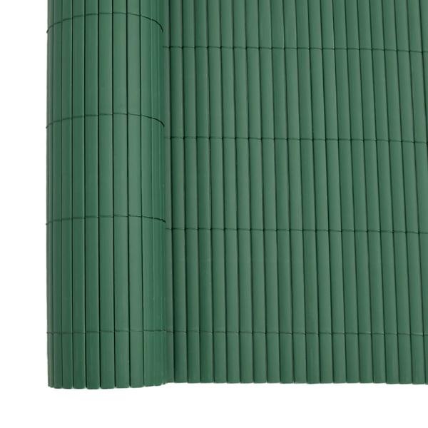 Gartenzaun Doppelseitig Grün 1,8x5 m PVC