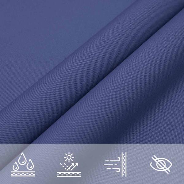 Sonnensegel Blau 2x2x2 m 100% Polyester Oxford