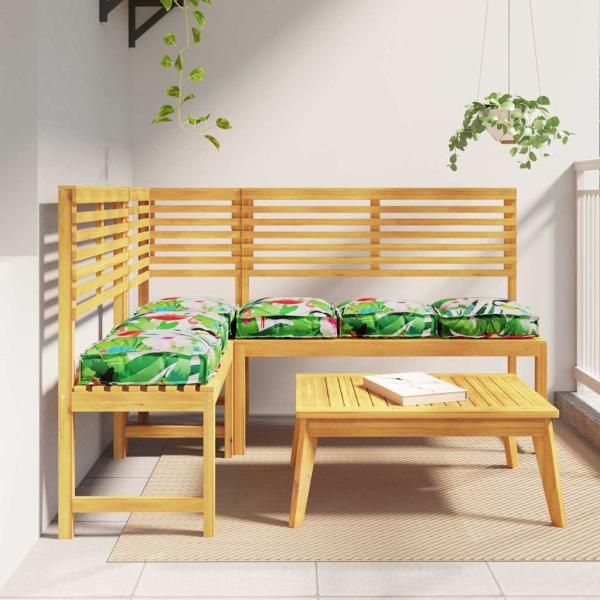 ARDEBO.de - Außenkissen Set von 6 Tropischer Dschungel Polyester