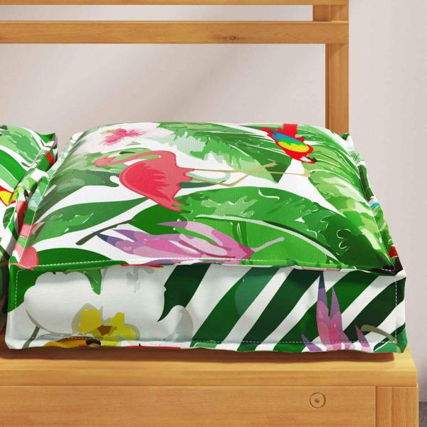 Außenkissen Set von 6 Tropischer Dschungel Polyester