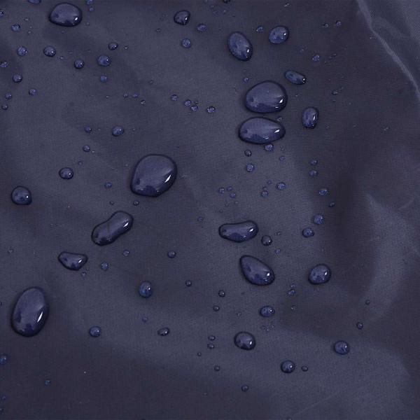 Hunde Regenmantel mit Reflexstreifen Polyester Marineblau XL