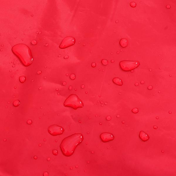 Hunde Regenmantel mit Reflexstreifen Polyester Rot XL