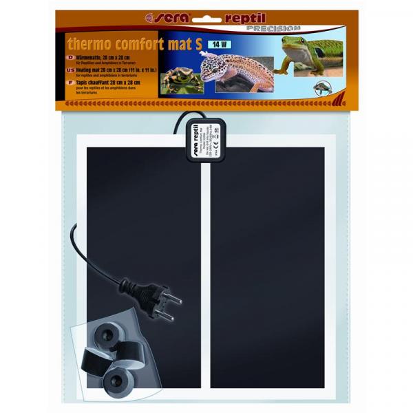 ARDEBO.de sera reptil thermo comfort mat S 14 Watt 28x28 cm