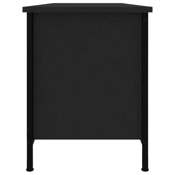 TV-Schrank Schwarz 102x35x45 cm Holzwerkstoff