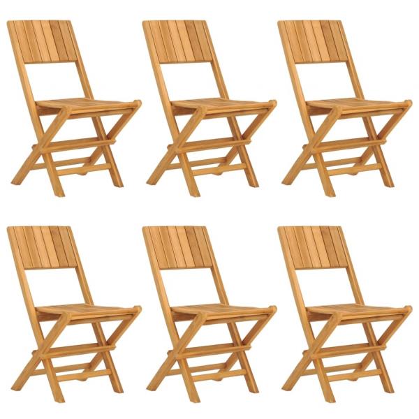 7-tlg. Garten-Essgruppe Massivholz Teak