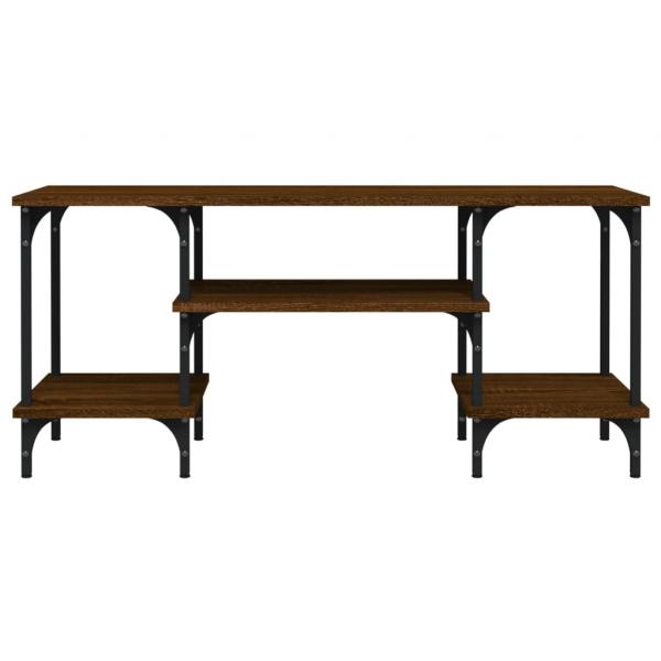 TV-Schrank Braun Eichen-Optik 102x35x45,5 cm Holzwerkstoff
