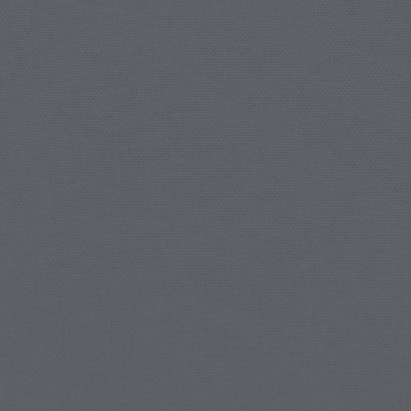 Garten-Ecksofa Anthrazit Stahl und Textilene