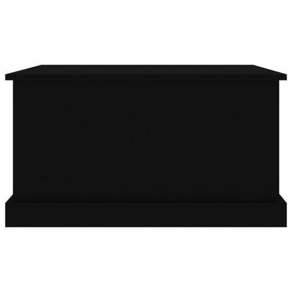 Truhe Schwarz 70x40x38 cm Holzwerkstoff