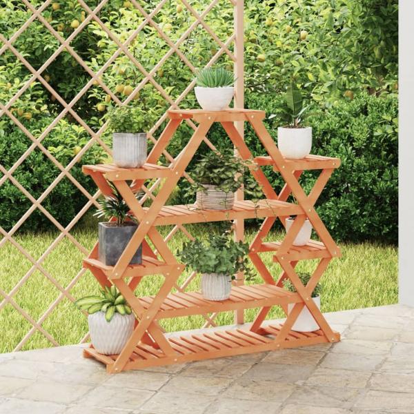 ARDEBO.de - Blumenständer 110x25x105 cm Massivholz Tanne