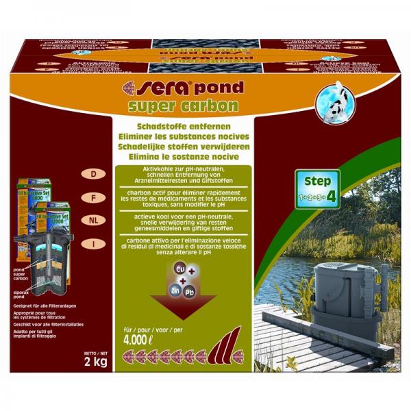 ARDEBO.de sera pond Activated Carbon 2 kg