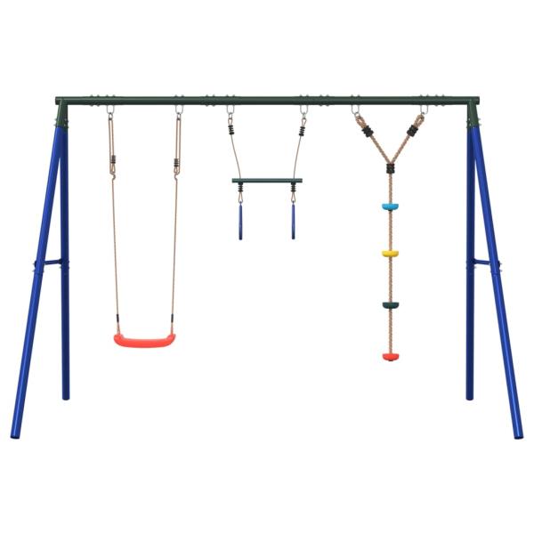 Schaukel-Set mit Schaukelsitz Trapez und Kletterschaukel