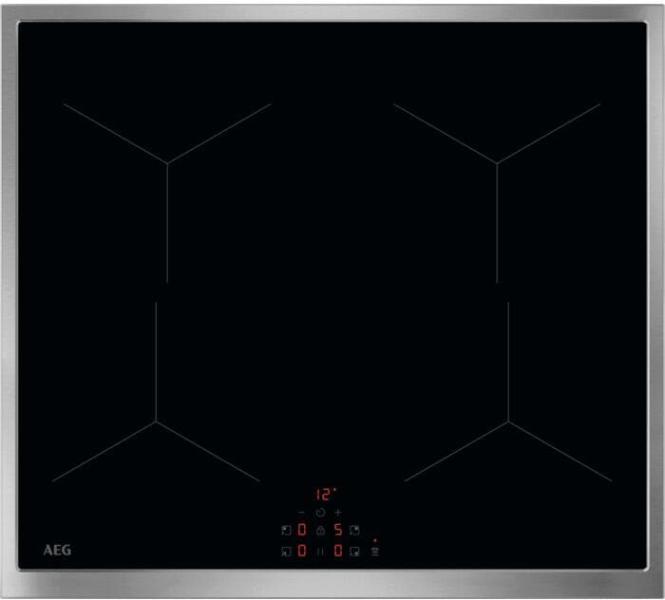 AEG KOMBI425PI EEK: A+ Herdset mit Induktionskochfeld (OU5PE40AK+ OIX64A00XB), 60 cm breit, 71 L, Pyrolyse, schwarz