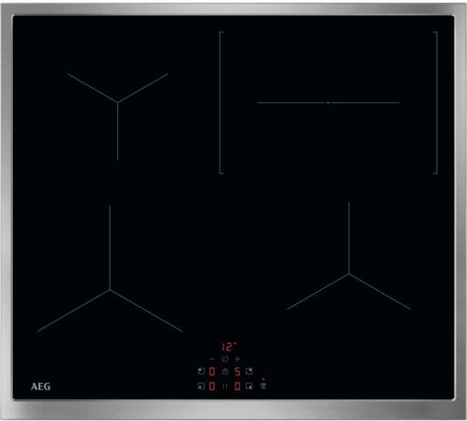 AEG KOMBI425IB EEK: A+ Herdset mit Induktionskochfeld (OU5AE20AK+ TX64IC00XB), 60 cm breit, 71 L, Uhr, Uhr, schwarz