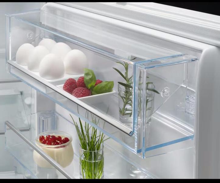 AEG OSF5O121DF Einbaukühlschrank mit Gefrierfach, Nischenhöhe 122,5 cm, 181 L, Festtürtechnik, LED Beleuchtung, Coolmatic