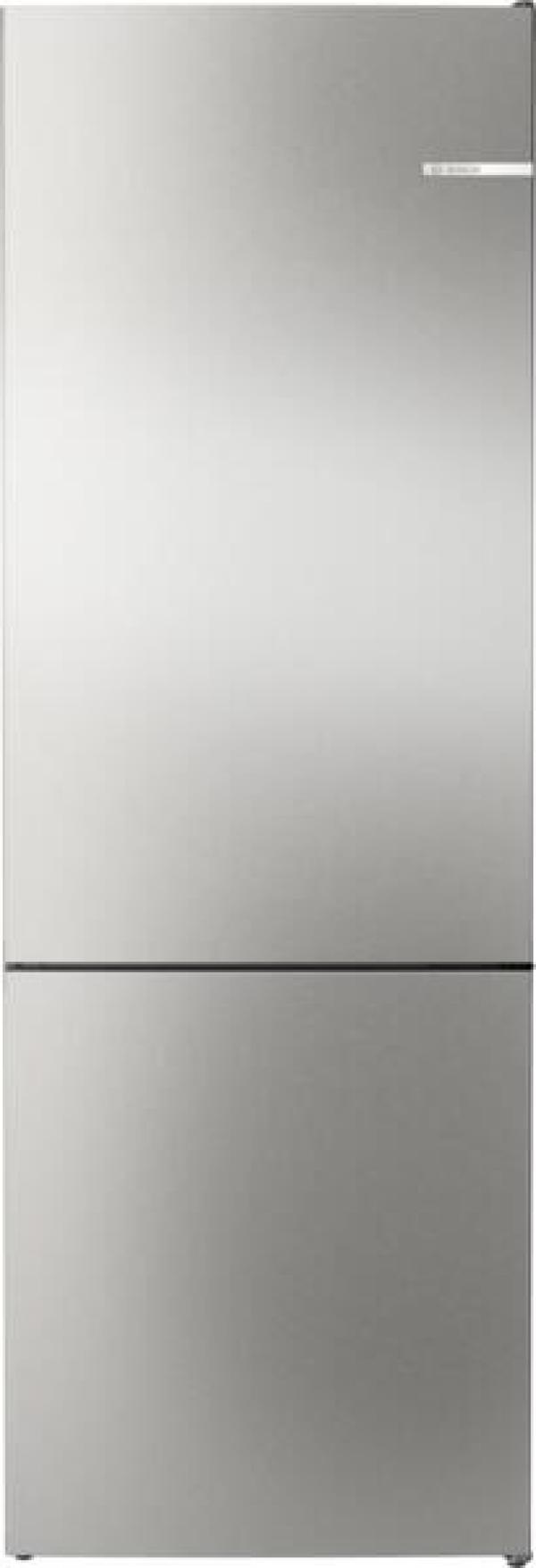ARDEBO.de Bosch KGN492IAF Serie 4 Stand Kühl-Gefrierkombination, 70 cm breit, 440 L, Total No Frost, XXL-Fassungsvermögen, Individuelle Temperaturregelung, Super Kühlen, Gebürsteter Stahl AntiFingerprint