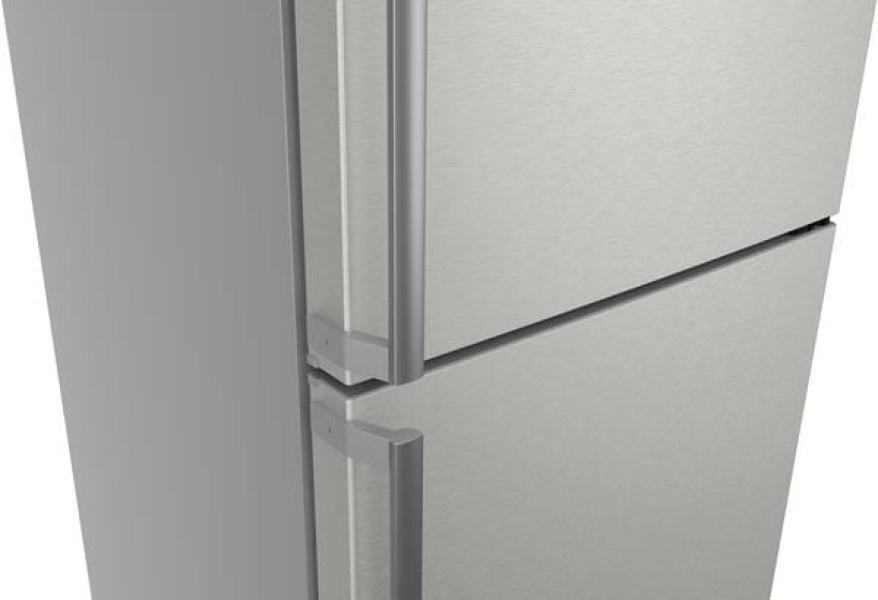 Bosch KGN39AIAU Serie 6 Stand Kühl-Gefrierkombination, 60 cm breit, 363 L, Total No Frost, Individuelle Temperaturregelung, Super Kühlen, Flex Shelf, Gebürsteter Stahl Anti-Fingerprint