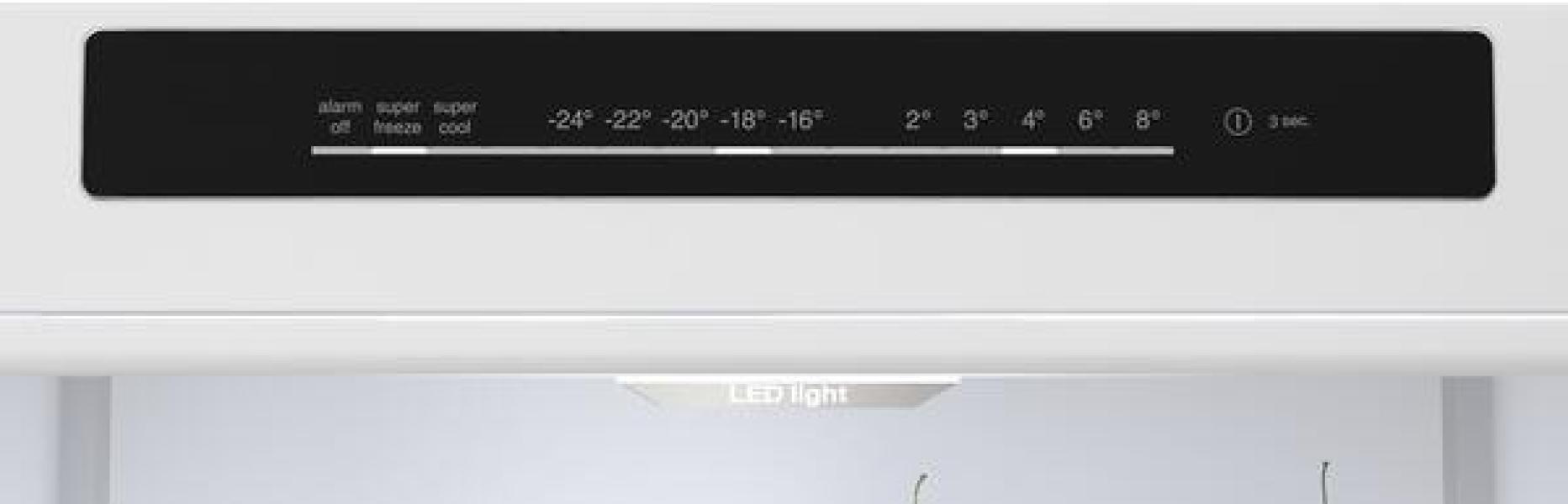 Bosch KGN39VXAU Serie 4 Stand Kühl-Gefrierkombination, 60 cm breit, 363 L, Total No Frost, Individuelle Temperaturregelung, Super Kühlen, Gebürsteter schwarzer Stahl