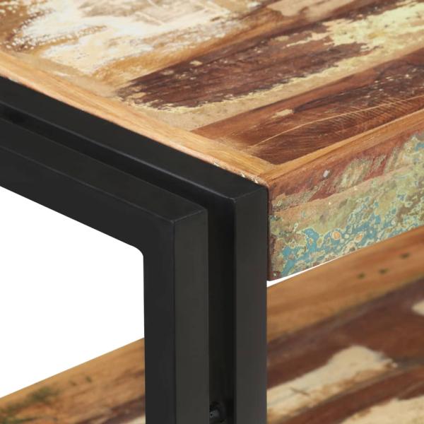 Konsolentisch 90x30x75 cm Altholz Massiv