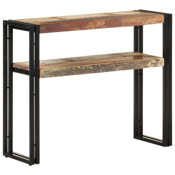 Konsolentisch 90x30x75 cm Altholz Massiv