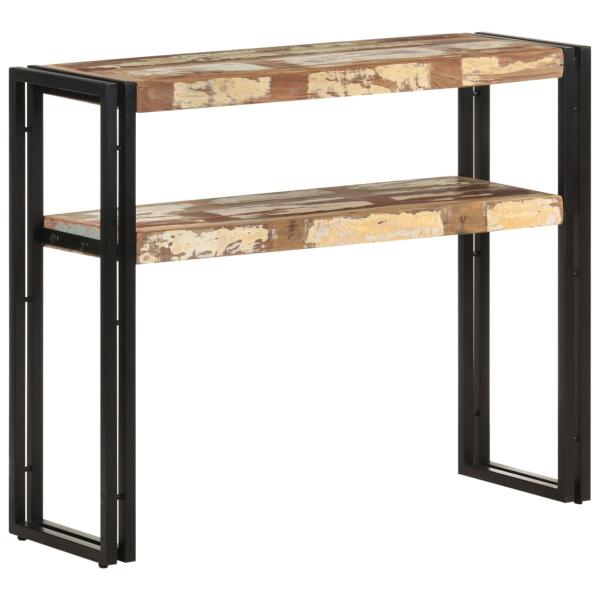 Konsolentisch 90x30x75 cm Altholz Massiv
