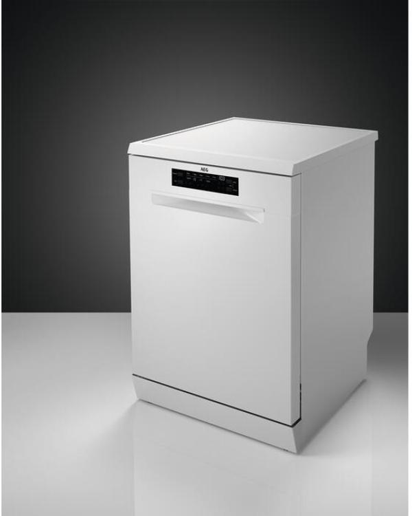 AEG FFB6491CZW 6000 SatelliteClean Standgeschirrspüler, 60 cm, AirDry, MaxiFlex Besteckschublade, weiß