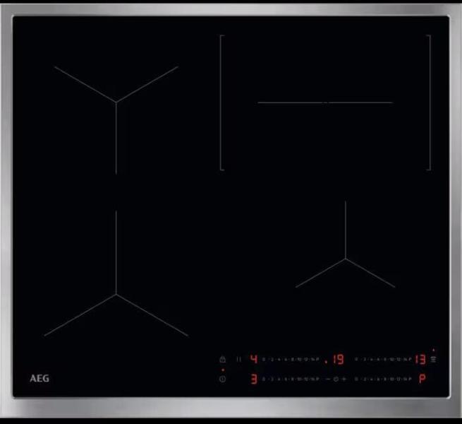 ARDEBO.de AEG TO64IC0CXB Autarkes Induktionskochfeld, Glaskeramik, 60 cm, Hob²Hood, Edelstahlrahmen, schwarz (949493008)