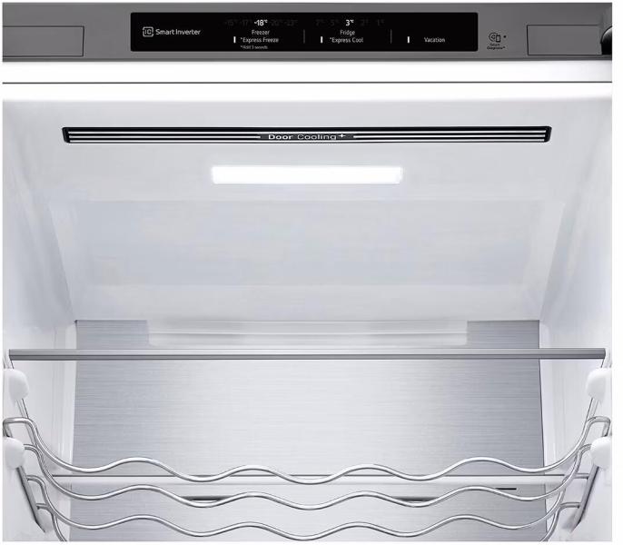 LG GBV5240APY Stand Kühl-Gefrierkombination, 59,5 cm breit, 387 L, NoFrost, Multi-Airflow, LINEARCooling, DoorCooling+, Prime Silver