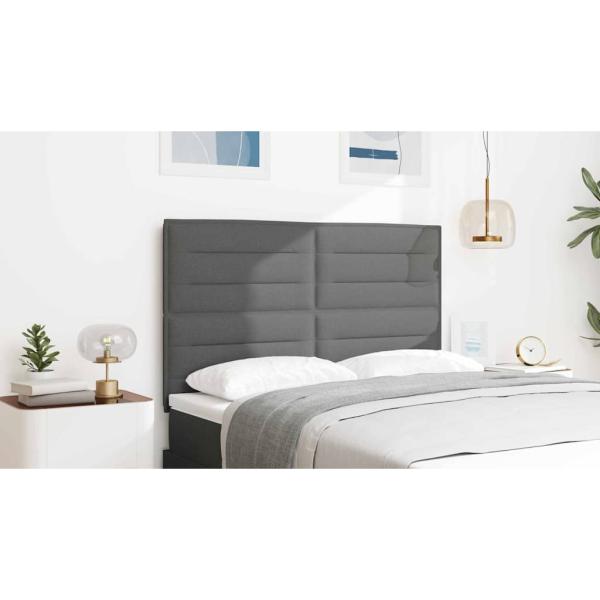 Kopfteil Dunkelgrau 144 cm Stoff