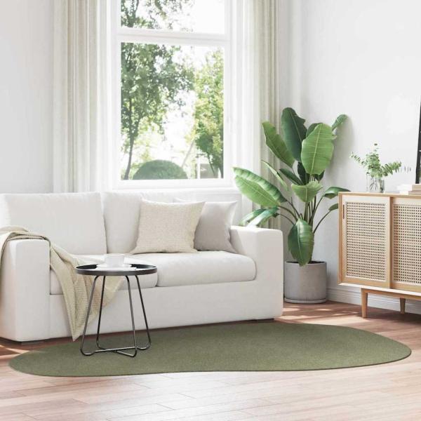 ARDEBO.de - Teppich ""HUARTE"" Kurzflor weich und waschbar Waldgrün 160x230 cm
