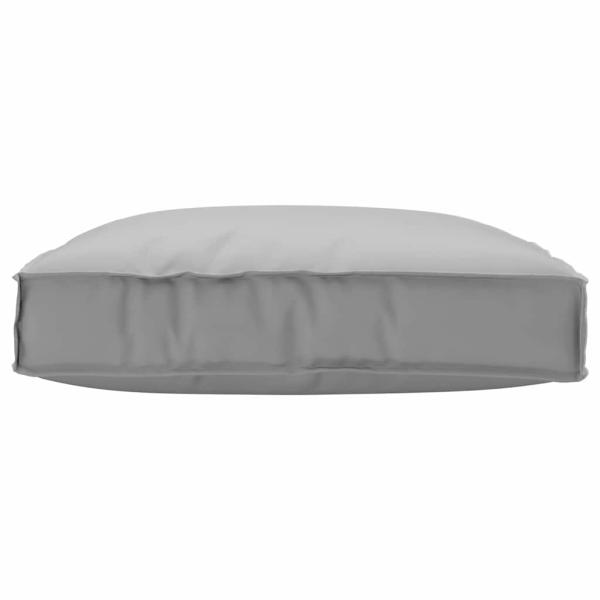 ARDEBO.de - Palletkissen für Sitz Grau 80x80x12 cm