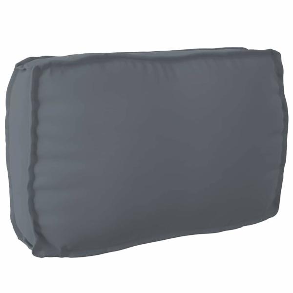 ARDEBO.de - Palettkissen für Rückenlehne Anthrazit 70x40x12 cm Oxford-Stoff