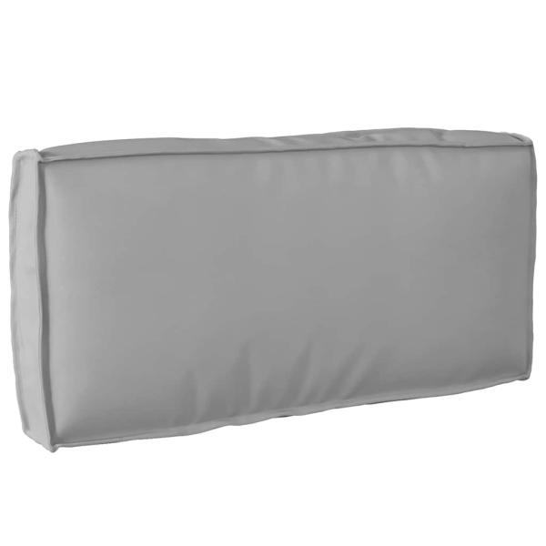 ARDEBO.de - Palletkissen für Rückenlehne Grau 80x40x12 cm Oxford-Stoff
