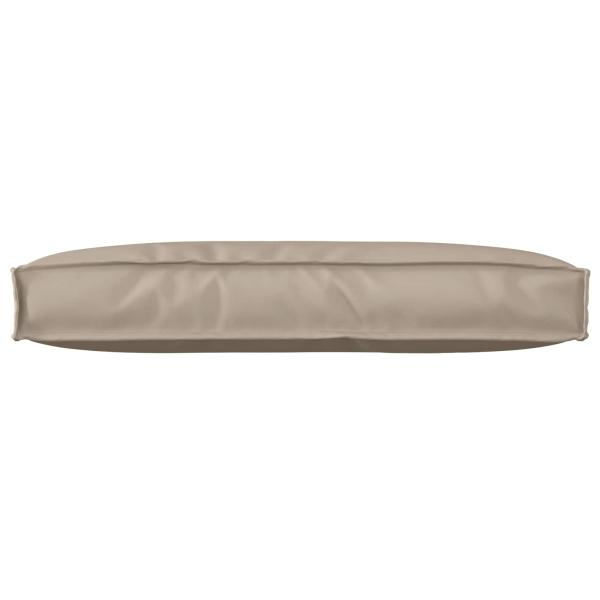 Kissen Taupe 80 x 40 x 12 cm Oxford-Stoff