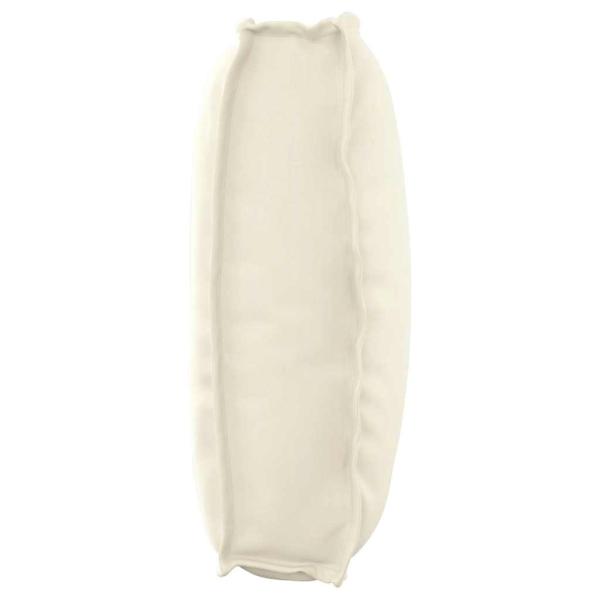 Palettkissen für Sitz/Rückenlehne Creme 120x50x12 cm Oxfordstoff
