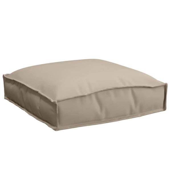 Kissen 2 Stk. Oxford-Stoff Taupe 40 x 40 x 8 cm