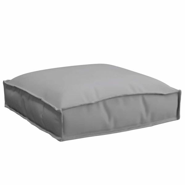 Pallet-Kissen für Sitze 4 Stk Grau 40x40x8 cm Oxford-Stoff