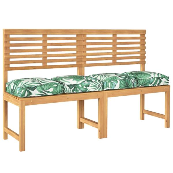 Pallet-Kissen für Sitz 4 St. Blütenmuster 40x40x8 cm Oxford-Stoff