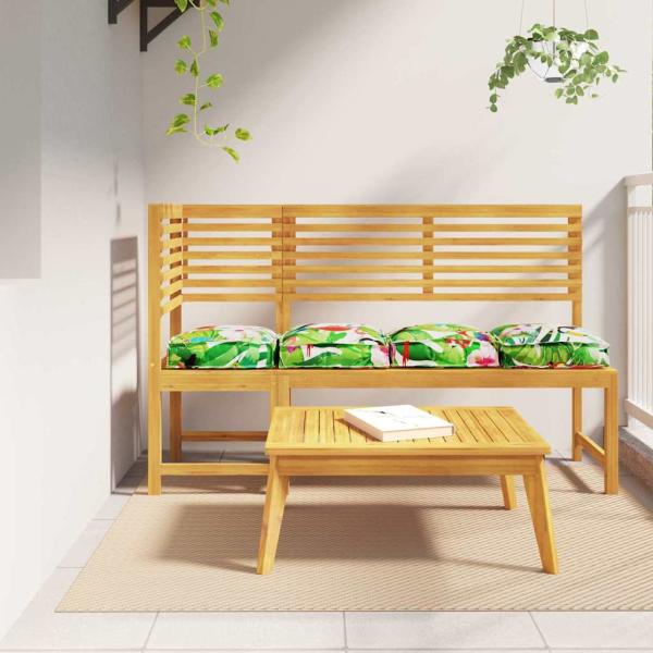 ARDEBO.de - Palletkissen für Sitze 4 Stück Tropischer Dschungel 40x40x8 cm Oxford Stoff