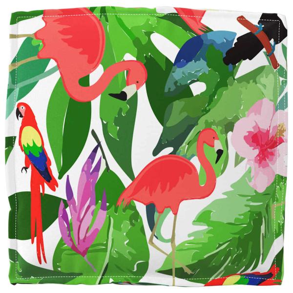 Palletkissen für Sitze 4 Stück Tropischer Dschungel 40x40x8 cm Oxford Stoff