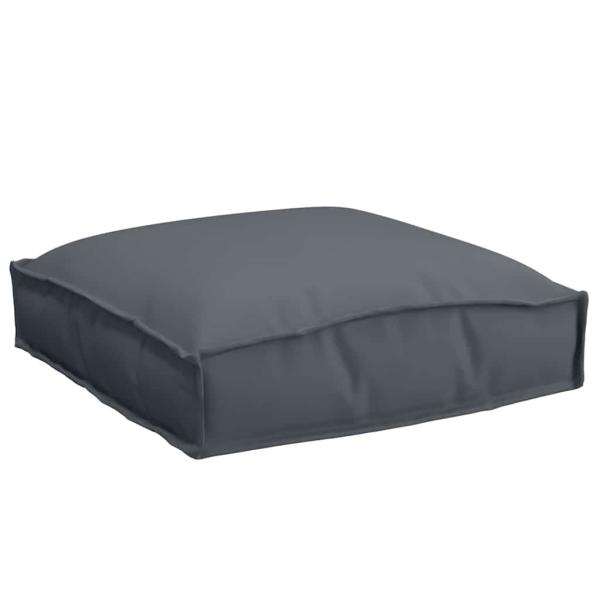 Pallet-Kissen für Sitz 6 Stück Anthrazit 40x40x8 cm Oxford-Gewebe