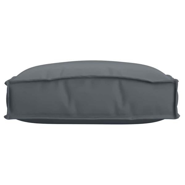 Pallet-Kissen für Sitz 6 Stück Anthrazit 40x40x8 cm Oxford-Gewebe