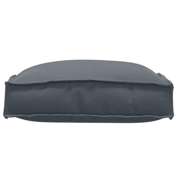 Pallet-Kissen für Sitz 6 Stück Anthrazit 40x40x8 cm Oxford-Gewebe