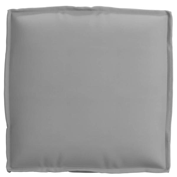 Pallet Kissen für Sitz 6 Teile Grau 40x40x8 cm Oxford Stoff