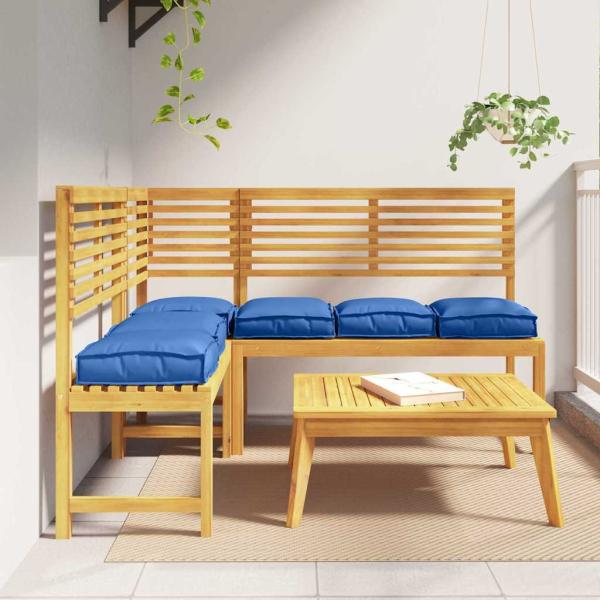 ARDEBO.de - Pallet Kissen für Sitz 6 Stk. Royalblau 40x40x8 cm Oxford Stoff