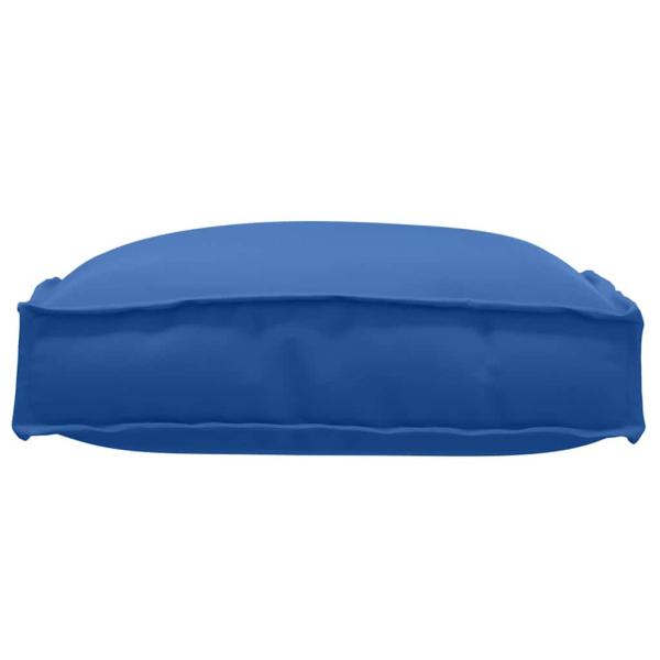 Pallet Kissen für Sitz 6 Stk. Royalblau 40x40x8 cm Oxford Stoff