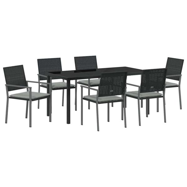 Set von 4 Schwarz