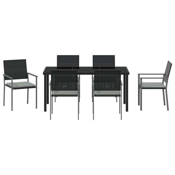 Set von 4 Schwarz